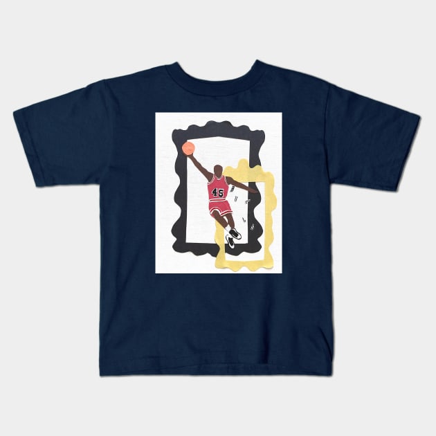 Michael "Air" Jordan Kids T-Shirt by  finitojuarez